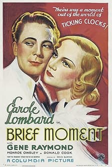 Brief Moment (1933) afişi