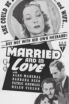 Married And In Love (1940) afişi