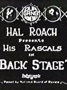 Back Stage (1923) afişi