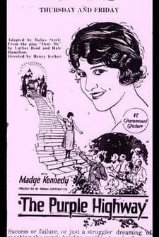 The Purple Highway (1923) afişi
