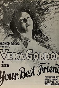 Your Best Friend (1922) afişi