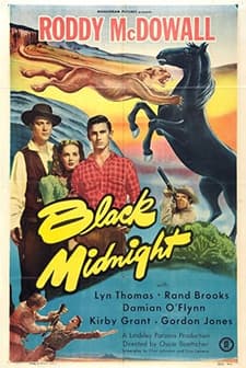 Black Midnight (1949) afişi