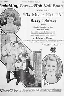 The Kick In High Life (1920) afişi