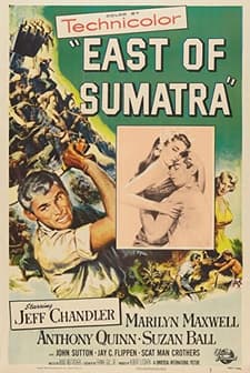 East Of Sumatra (1953) afişi