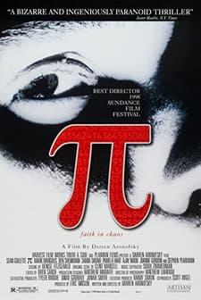 Pi (1998) afişi