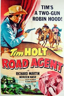 Road Agent (1952) afişi