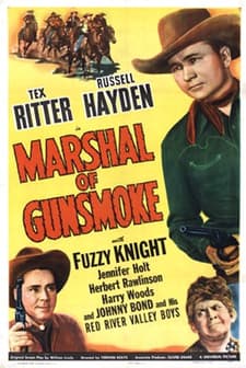Marshal Of Gunsmoke (1944) afişi