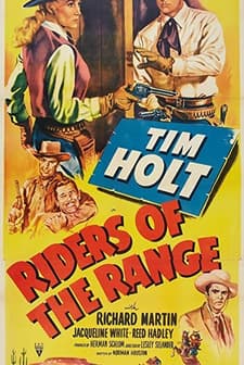 Riders Of The Range (1950) afişi