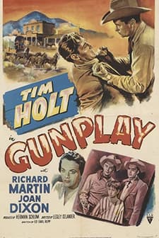 Gunplay (1951) afişi