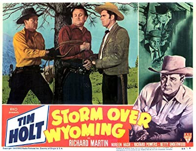 Storm Over Wyoming (1950) afişi