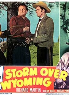 Storm Over Wyoming (1950) afişi