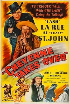 Cheyenne Takes Over (1947) afişi