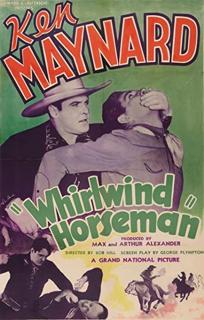 Whirlwind Horseman (1938) afişi