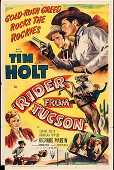 Rider From Tucson (1950) afişi
