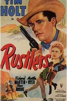 Rustlers (1949) afişi