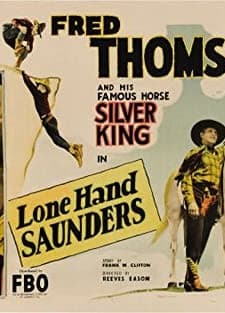 Lone Hand Saunders (1926) afişi