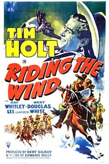 Riding The Wind (1942) afişi