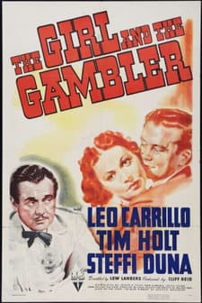 The Girl And The Gambler (1939) afişi