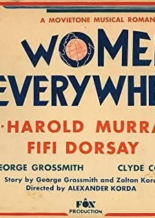 Women Everywhere (1930) afişi