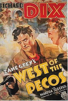West Of The Pecos (1934) afişi