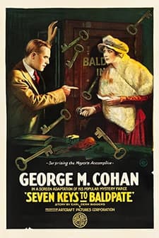 Seven Keys To Baldpate (1917) afişi