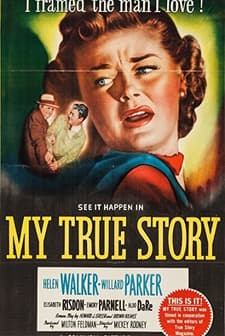 Gerçek Hikayem (1951) afişi