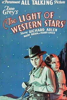 The Light Of Western Stars (1930) afişi