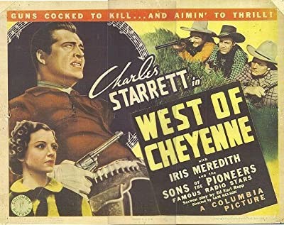 West Of Cheyenne (1938) afişi
