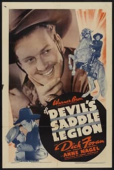 The Devil's Saddle Legion (1937) afişi
