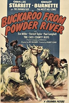 Buckaroo From Powder River (1947) afişi