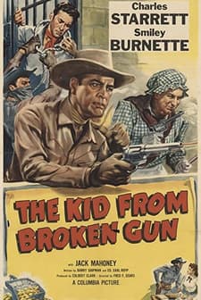 The Kid From Broken Gun (1952) afişi