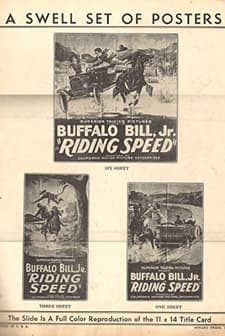 Riding Speed (1934) afişi