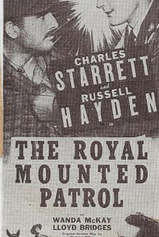 The Royal Mounted Patrol (1941) afişi