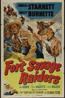 Fort Savage Raiders (1951) afişi
