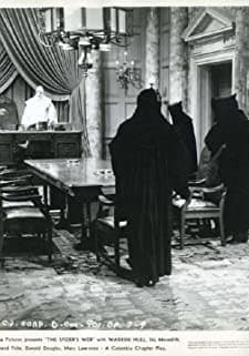 The Spider's Web (1938) afişi