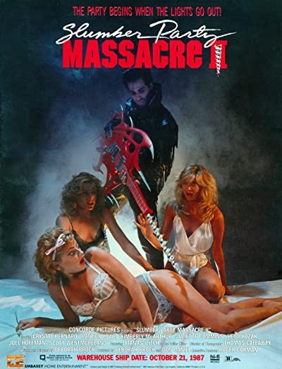 Slumber Party Massacre II (1987) afişi