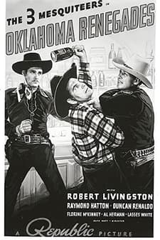 Oklahoma Renegades (1940) afişi