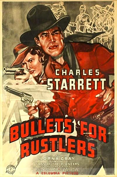 Bullets For Rustlers (1940) afişi