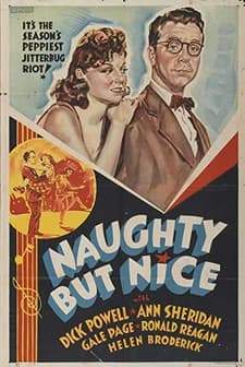 Naughty But Nice (1939) afişi