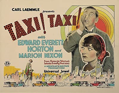 Taxi! Taxi! (1927) afişi