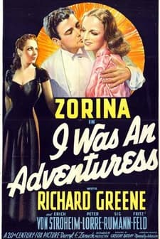 I Was An Adventuress (1940) afişi
