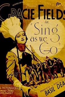 Sing As We Go (1934) afişi