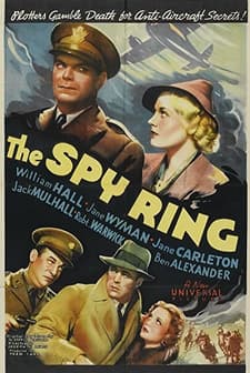 The Spy Ring (1938) afişi