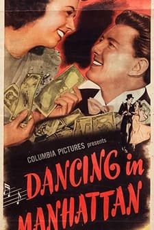 Dancing In Manhattan (1944) afişi