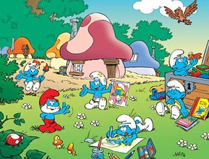 Şirinler fotoğrafı