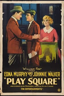 Play Square (1921) afişi