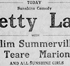 Pretty Lady (1920) afişi