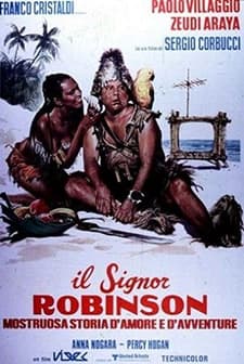 Il Signor Robinson, Mostruosa Storia D'amore E D'avventure (1976) afişi
