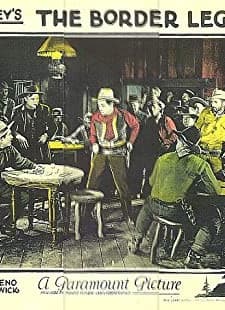 The Border Legion (1924) afişi