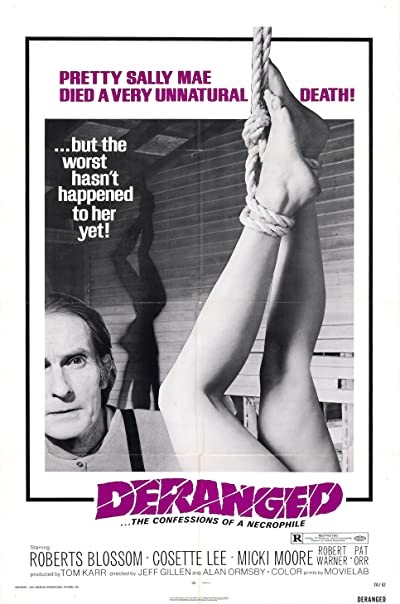 Deranged (1974) afişi